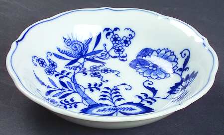 Blue Danube (2001 Anniversary Stamp) Fruit/Dessert (Sauce) Bowl