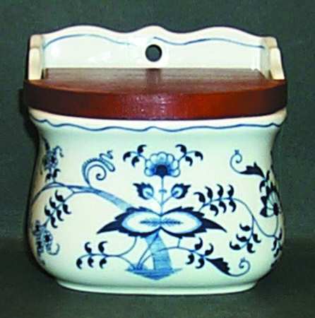 Blue Danube (2001 Anniversary Stamp) Salt Box & Lid