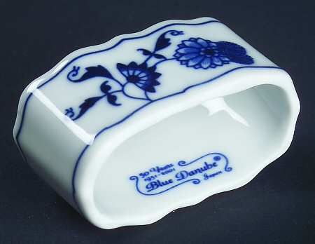 Blue Danube (2001 Anniversary Stamp) Napkin Ring