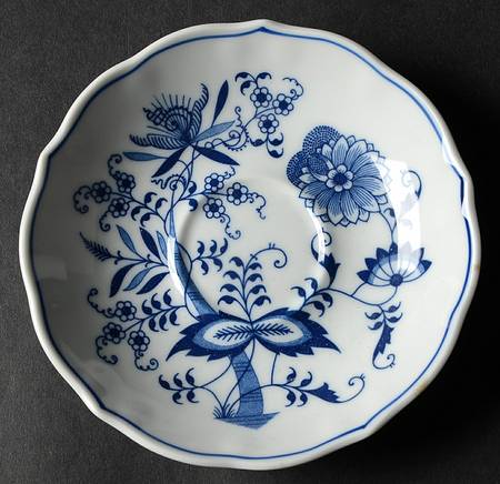 Blue Danube (2001 Anniversary Stamp) Saucer