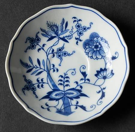 Blue Danube (2001 Anniversary Stamp) Saucer for Demitasse Cup