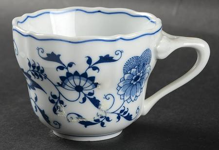 Blue Danube (2001 Anniversary Stamp) Flat Cup
