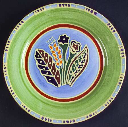 Autumn Meadow Salad/Dessert Plate