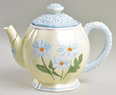 Daisy Chain Teapot & Lid