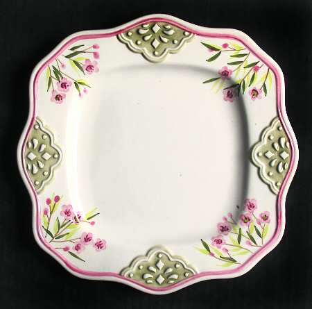 Pink Beauty Salad/Dessert Plate