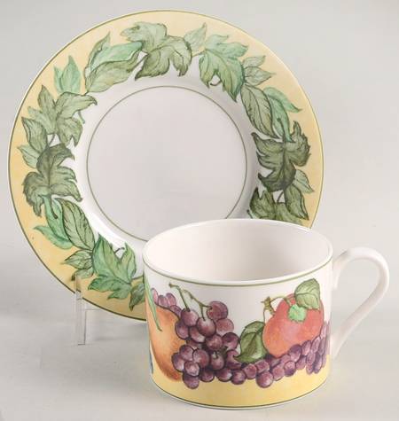 Hudson Valley Flat Cup & Saucer Set