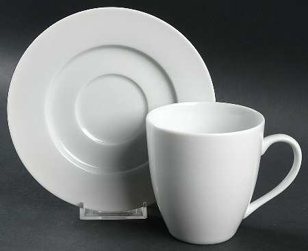 Zen Flat Cup & Saucer Set