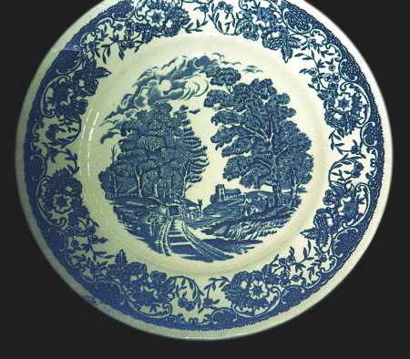 Olde England Blue (Embossed, No Gold) by Barker Bros Ltd