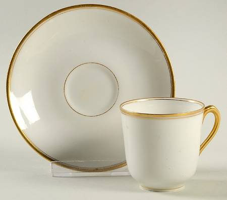 BWD300 Flat Demitasse Cup & Saucer Set