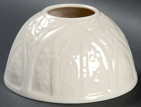 Shamrock Lithophane Candle Votive Globe
