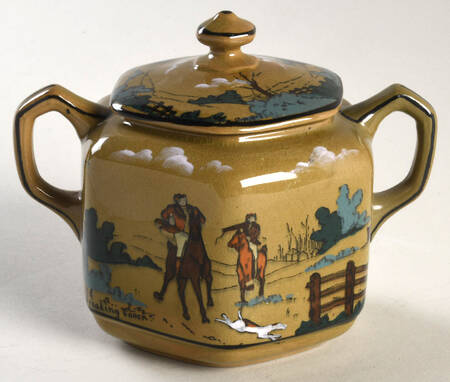 Fallowfield Hunt Sugar Bowl & Lid