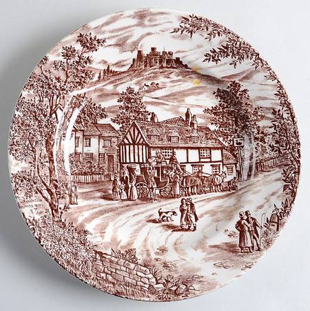 Swan Inn Salad Plate