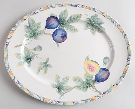 Naturelle 12" Oval Serving Platter