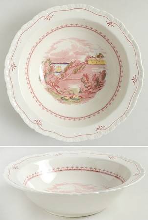 Early American Scenes 9" Round Vegetable Bowl