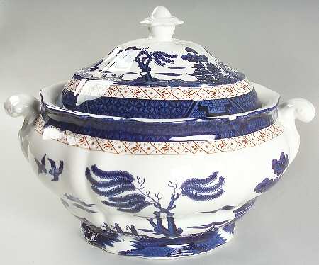 Real Old Willow (No Trim) Tureen &  Lid