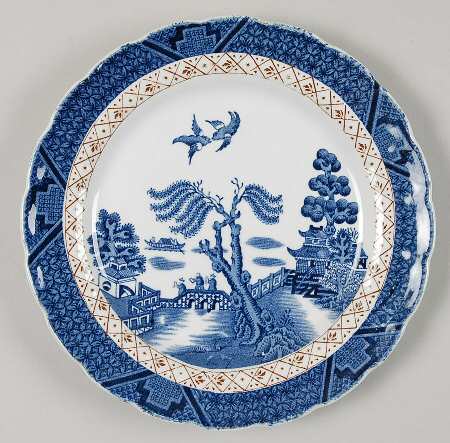 Real Old Willow (No Trim) Dessert/Pie Plate