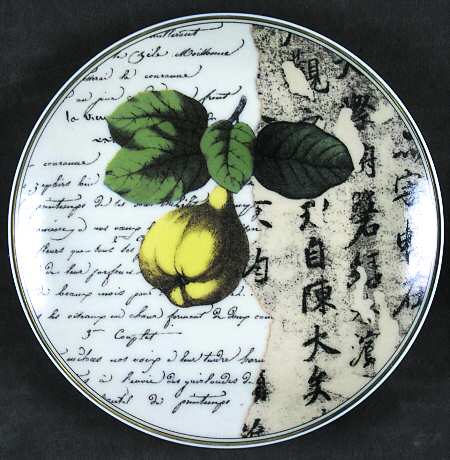 Poetry (Poesie) Canape Plate by Bernardaud