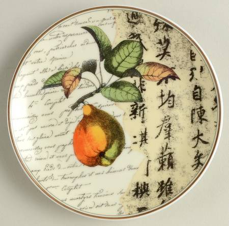 Poetry (Poesie) Canape Plate by Bernardaud