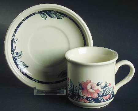 BIL11 Flat Cup & Saucer Set