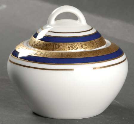 Hartford Cobalt Sugar Bowl & Lid