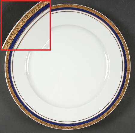 Hartford Cobalt 12" Chop Plate (Round Platter)