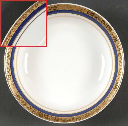 Hartford Cobalt Fruit/Dessert (Sauce) Bowl