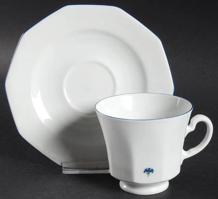 BSH1 Footed Cup & Saucer Set