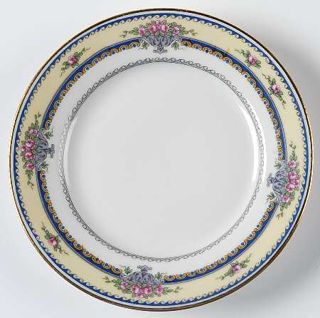 BOJ48 Bread & Butter Plate by Jean Boyer (Limoges)