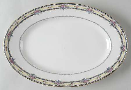 BOJ48 15" Oval Serving Platter