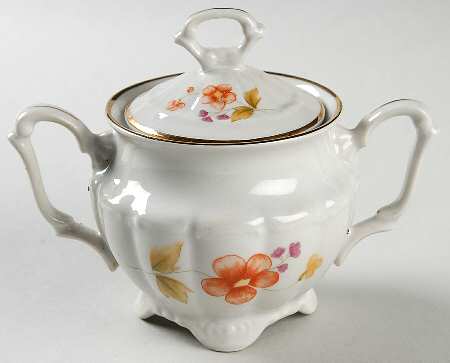 Jardinaire Sugar Bowl & Lid