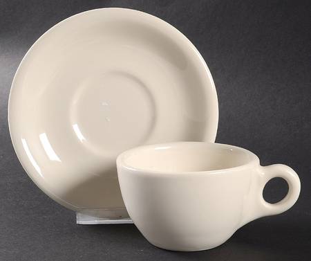 BUF75 Flat Cup & Saucer Set