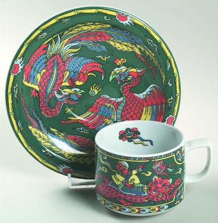 Asia Flat Cup & Saucer Set