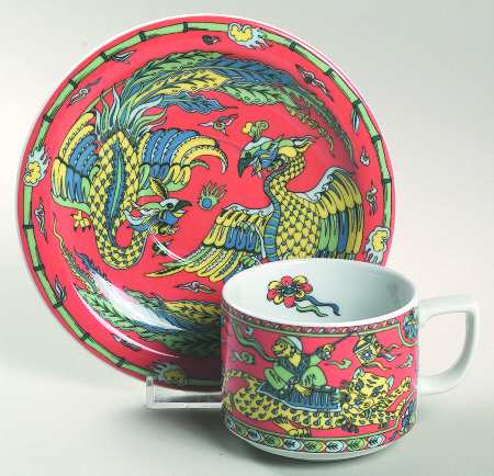 Asia Flat Cup & Saucer Set