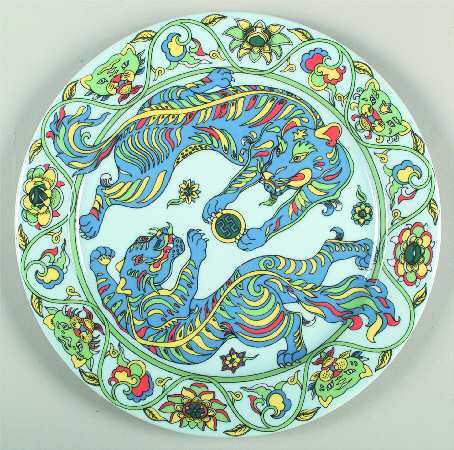 Asia Dinner Plate
