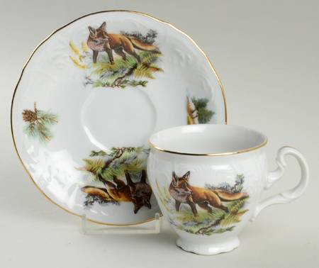 THU560 Footed Cup & Saucer Set