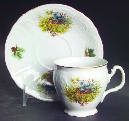 THU560 Footed Cup & Saucer Set