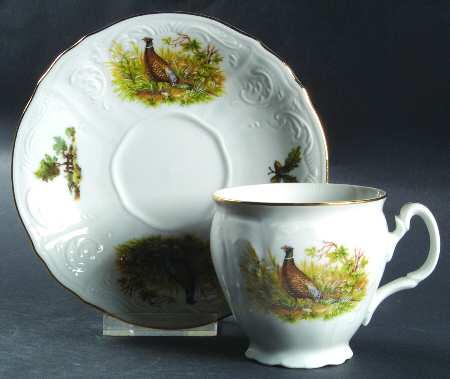 THU560 Footed Cup & Saucer Set