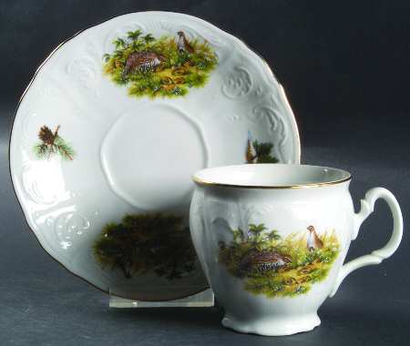 THU560 Footed Cup & Saucer Set