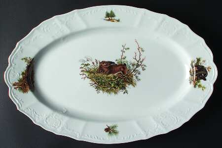 THU560 15" Oval Serving Platter