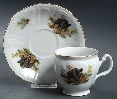 THU560 Footed Cup & Saucer Set