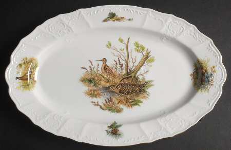 THU560 14" Oval Serving Platter