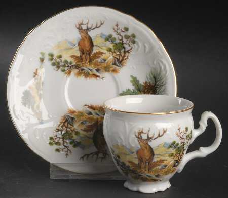 THU560 Flat Demitasse Cup & Saucer Set