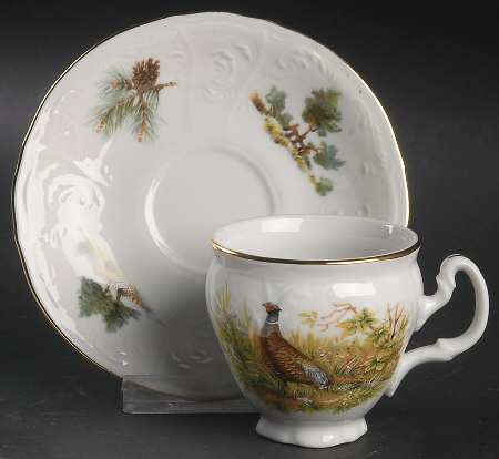 THU560 Flat Demitasse Cup & Saucer Set