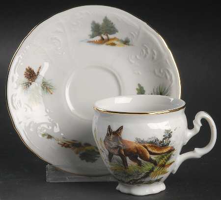 THU560 Flat Demitasse Cup & Saucer Set