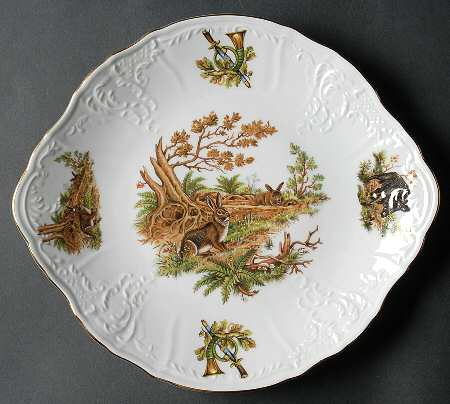 THU560 Handled Cake Plate