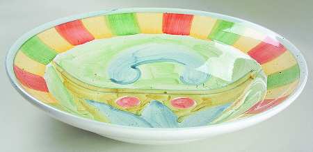 Corsica 14" Large Salad Serving Bowl