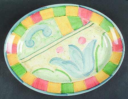 Corsica 15" Oval Serving Platter