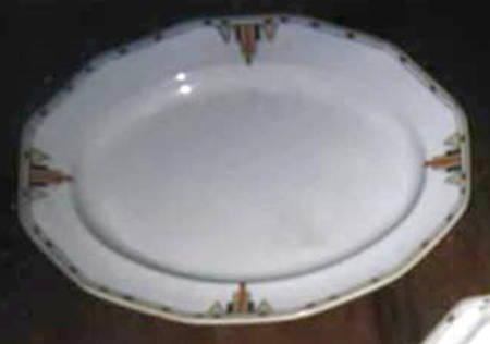 A3469 14" Oval Serving Platter
