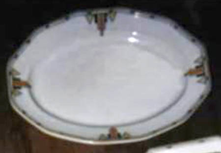 A3469 12" Oval Serving Platter