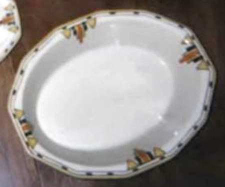 A3469 10" Oval Vegetable Bowl